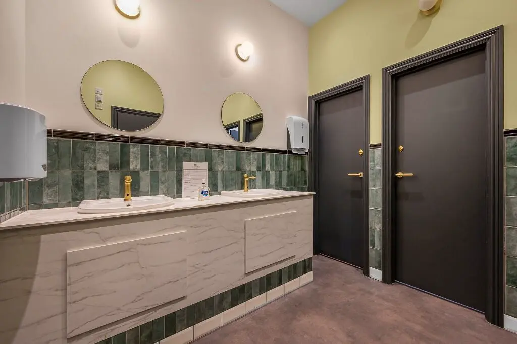 Modern Commercial Bathroom Interior